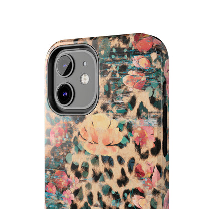 Rustic Floral Leopard - iPhone Series Case