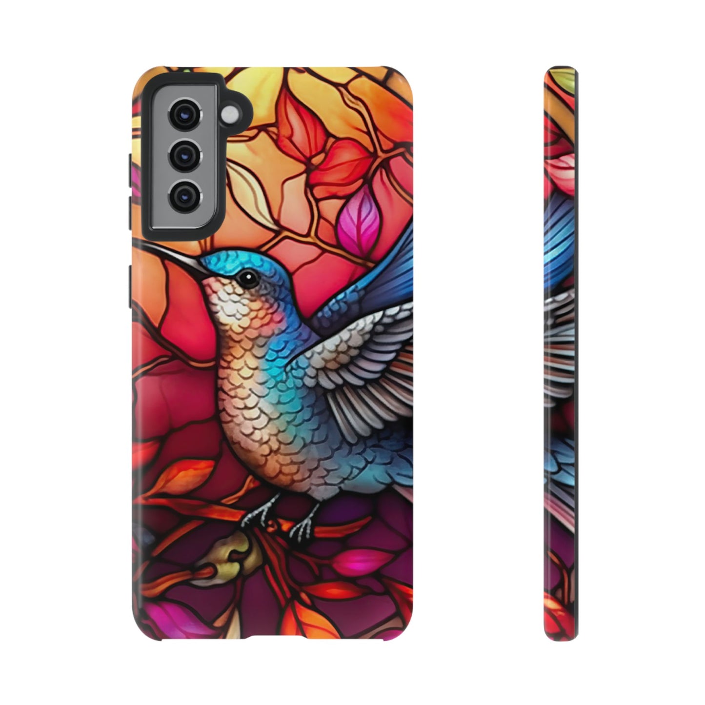 Radiant Multicolor Bird Artwork - Samsung Galaxy Case