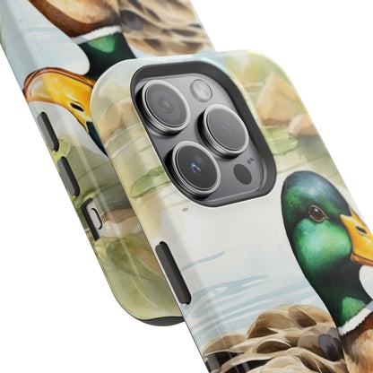 Serene Duck Reflection - MagSafe iPhone Case