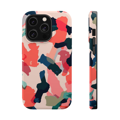 Modern Earthy Camo Abstract – MagSafe iPhone Case