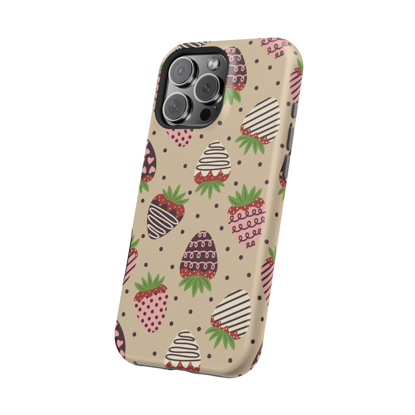 Sweetest Strawberries MagSafe iPhone Case