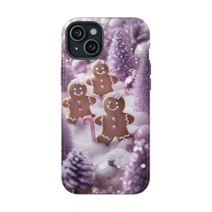 Pastel Christmas Gingerbread Wonderland - MagSafe Series Case