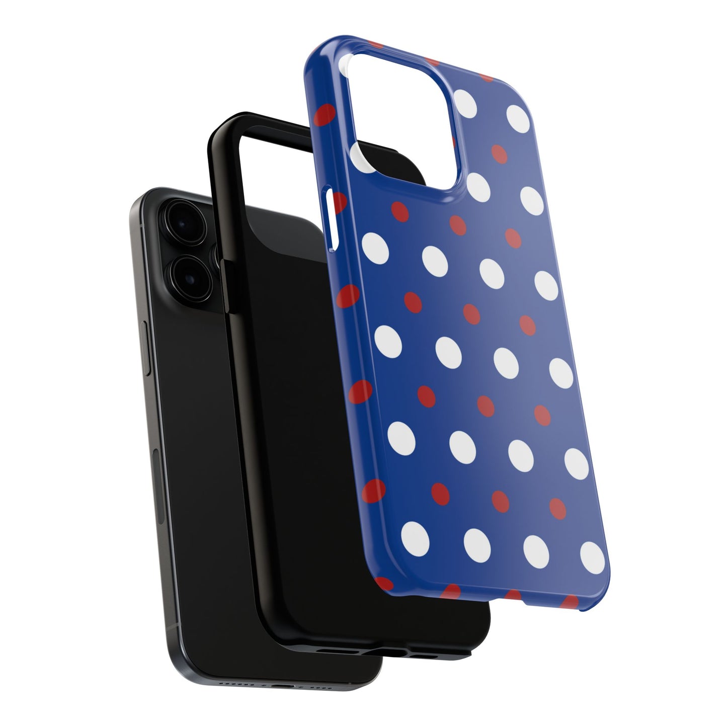 Patriotic Polka Dots – iPhone Case