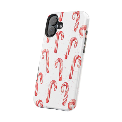 Candy Cane Christmas Pattern – MagSafe iPhone Series Case