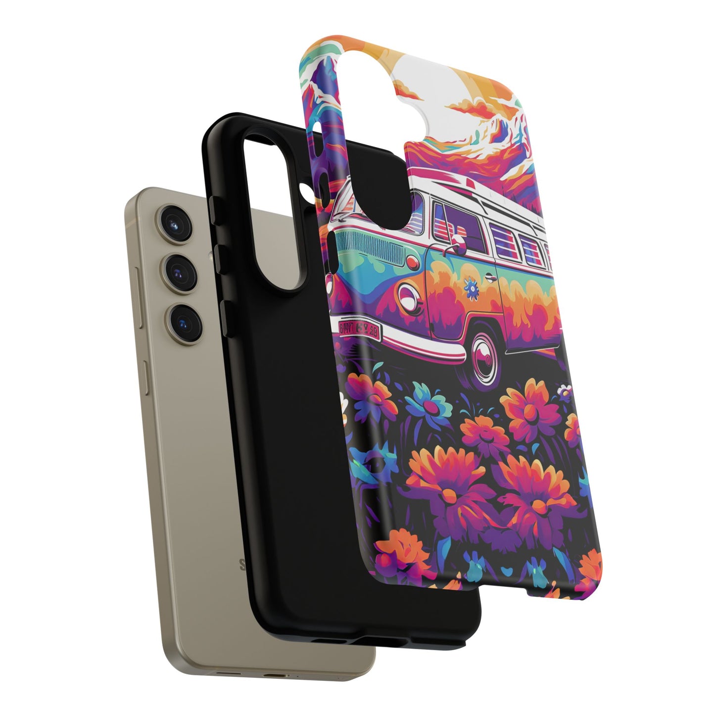 Groovy Floral Sunset Van – Samsung Galaxy Series Case