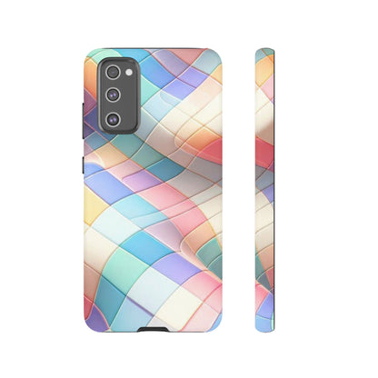 Pastel Prism Plaid iPhone Case