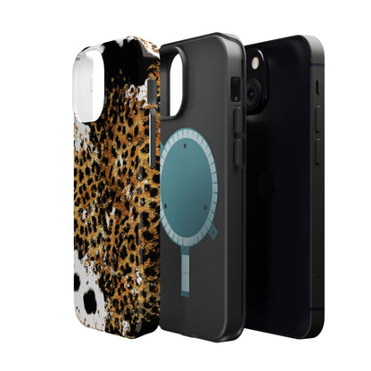 Bold Leopard Ink Splash - MagSafe iPhone Series Case