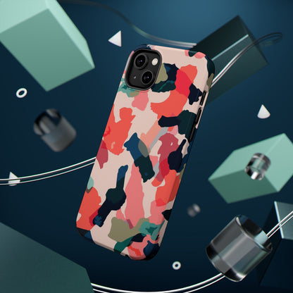 Modern Earthy Camo Abstract – MagSafe iPhone Case