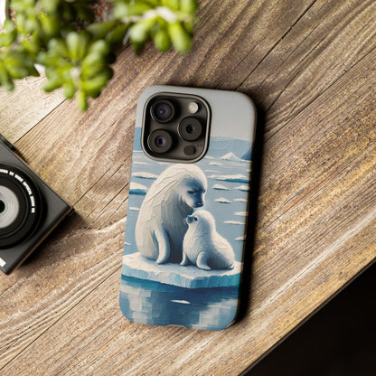 Arctic Serenity Seal iPhone Case