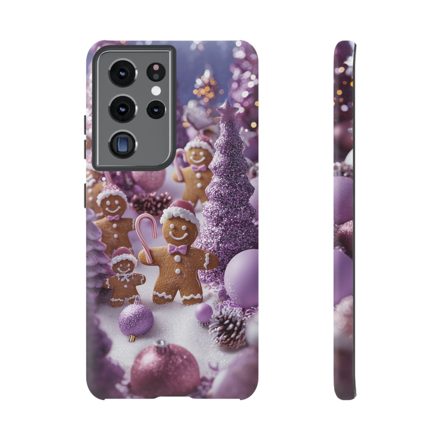 Pink Frosted Gingerbread Forest - Samsung Galaxy Series Case