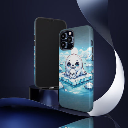 Arctic Embrace Seal iPhone Case