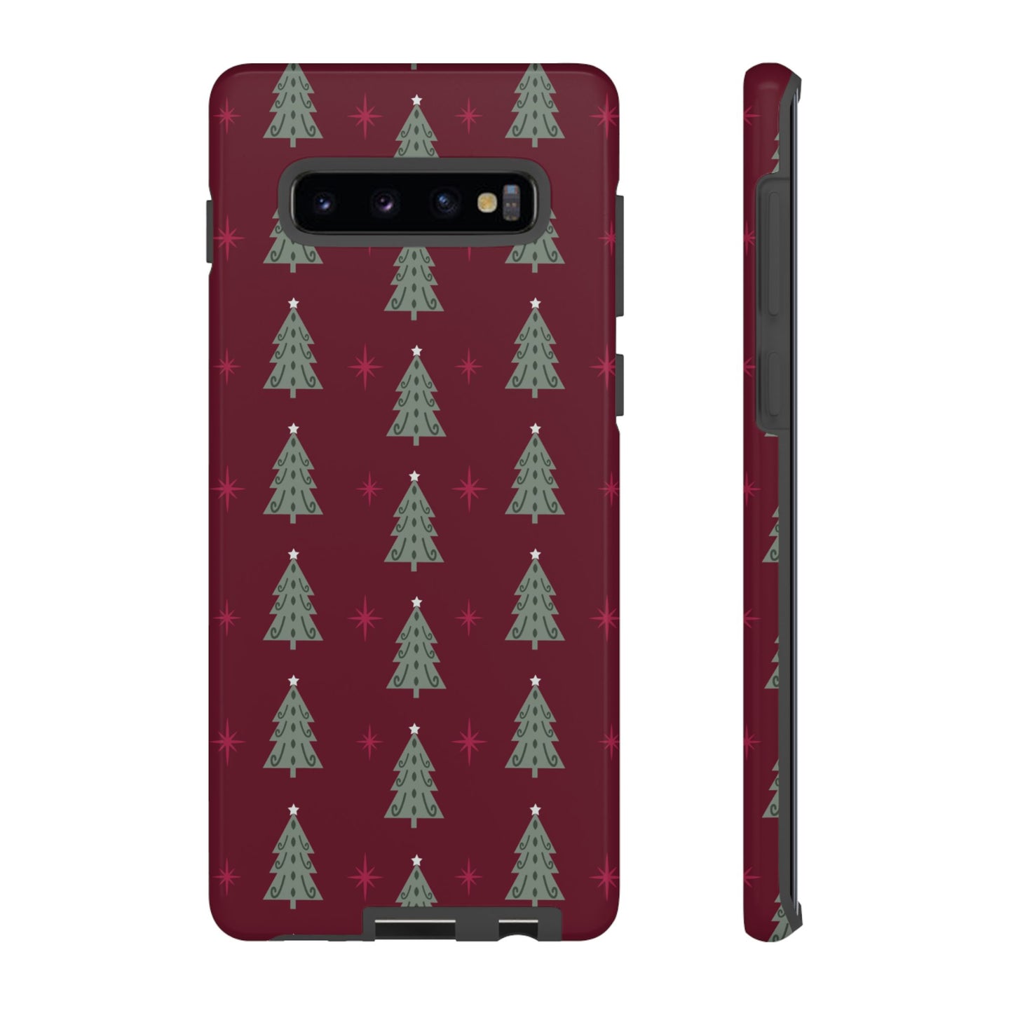 Retro Christmas Tree Pattern – Samsung Galaxy Series Case