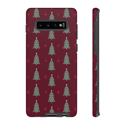 Retro Christmas Tree Pattern – Samsung Galaxy Series Case