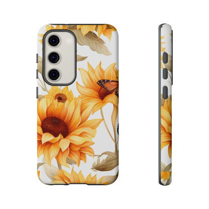 Sunflower & Monarch Garden - Samsung Galaxy Series Case