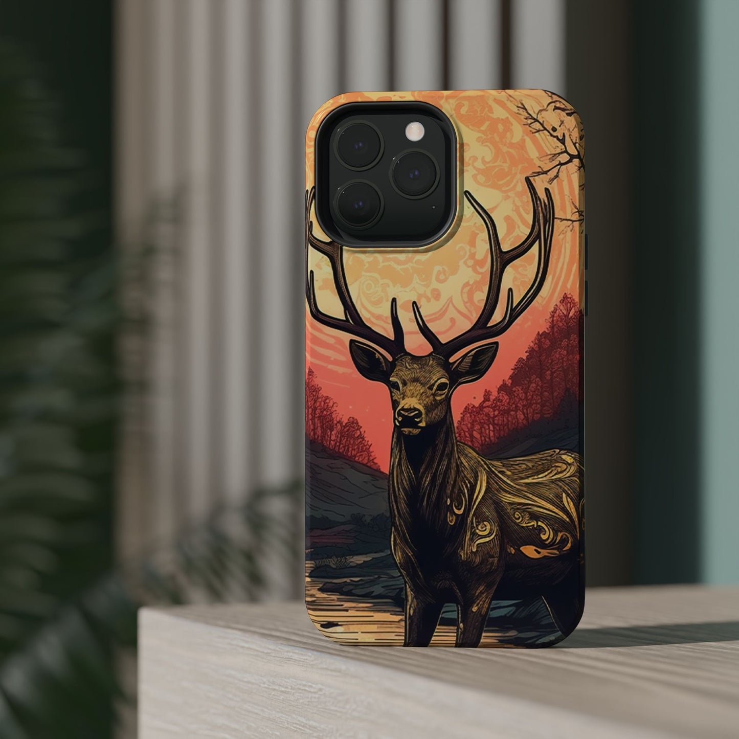 Celestial Stag – MagSafe iPhone Case