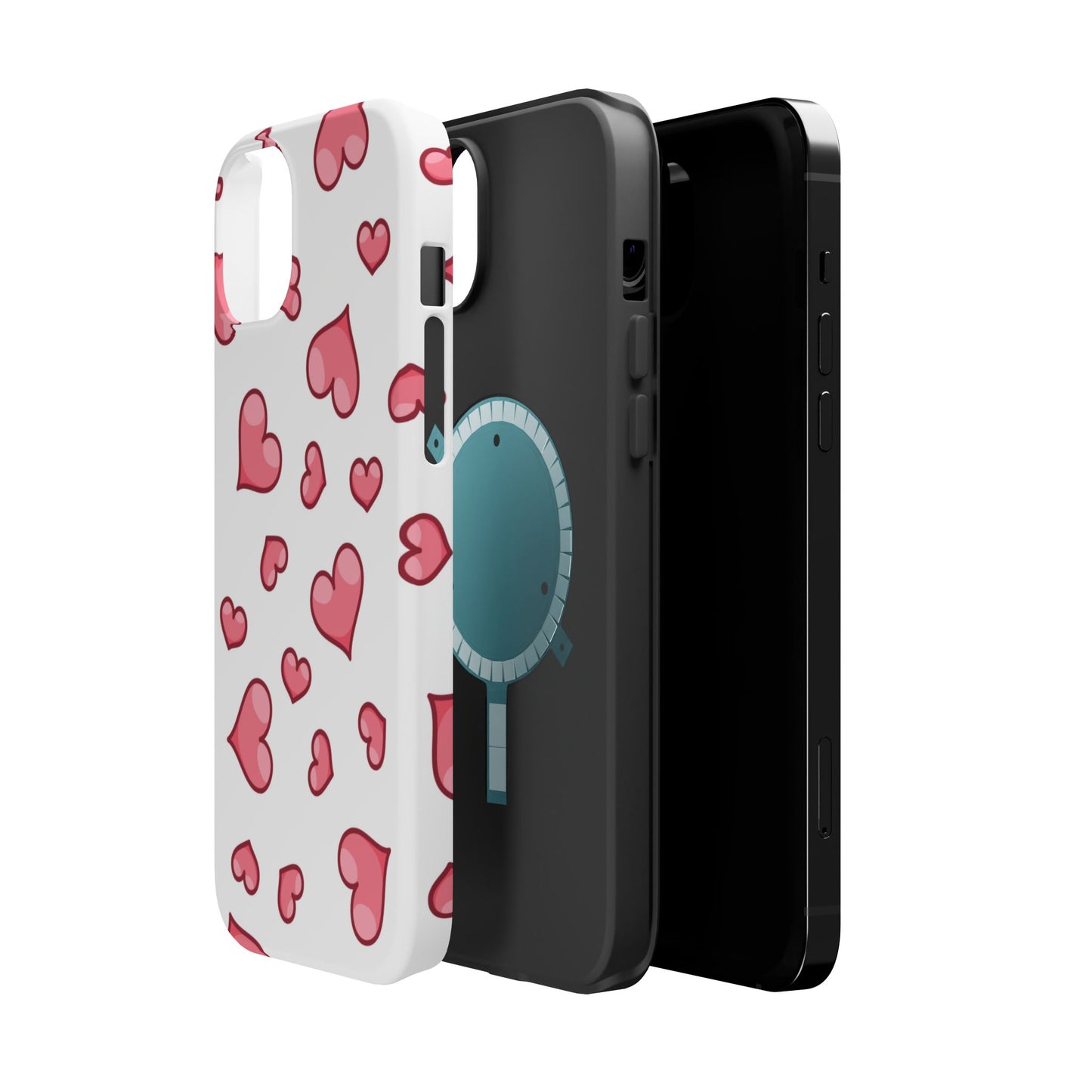 Scattered Hearts MagSafe iPhone Case