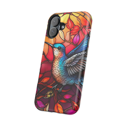 Radiant Multicolor Bird Artwork - MagSafe iPhone Case