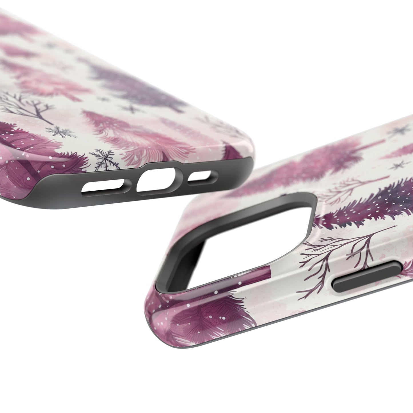 Winter Wonderland Purple Christmas Trees –  MagSafe iPhone Series Case