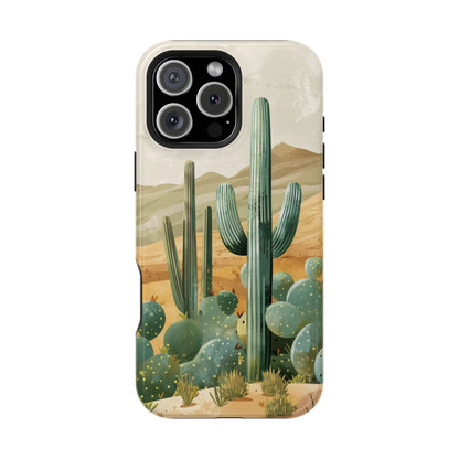 Desert Oasis Cactus iPhone Case