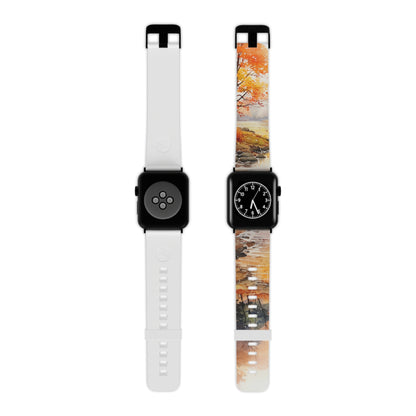 Autumn River Serenity Apple Watch Band