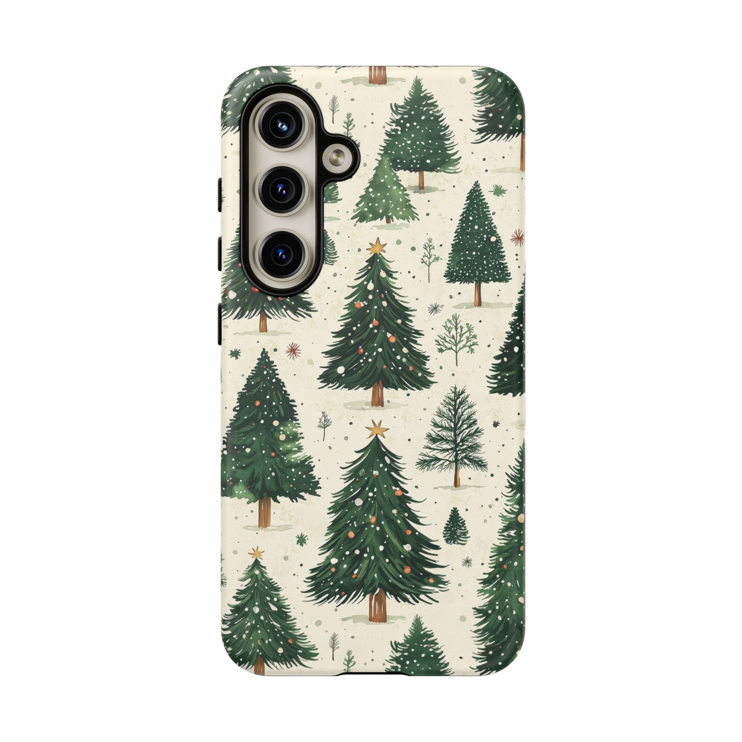 Festive Christmas Tree Forest Pattern – Samsung Galaxy Series Case