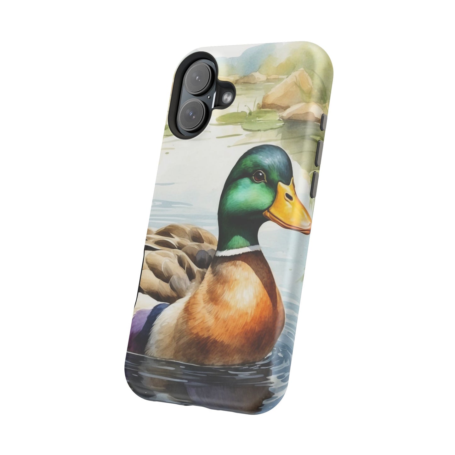 Serene Duck Reflection - MagSafe iPhone Case