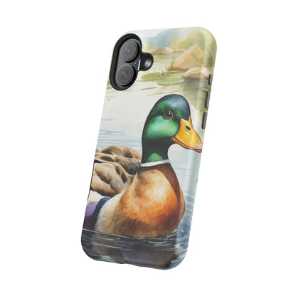 Serene Duck Reflection - MagSafe iPhone Case