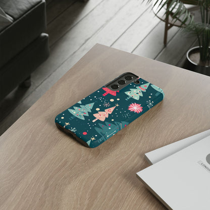 Whimsical Christmas Trees - Samsung Galaxy Series Case