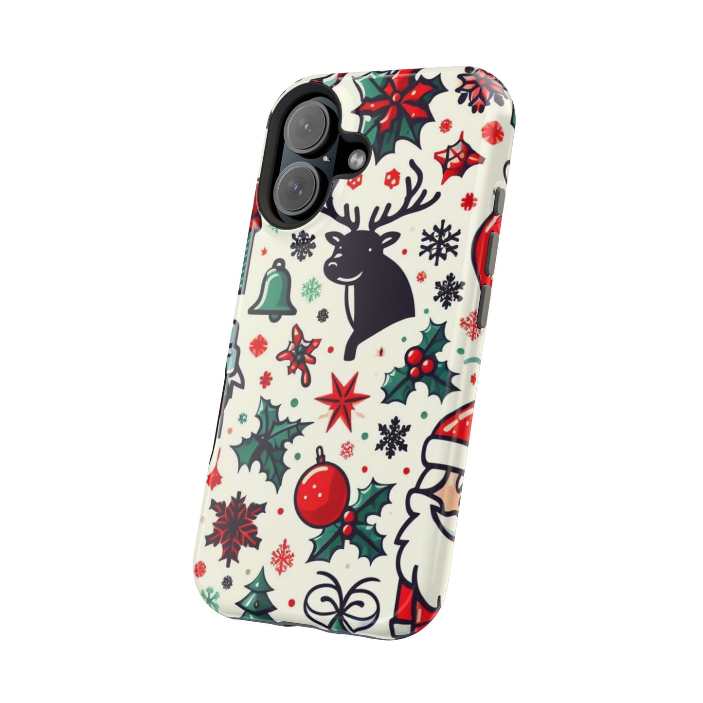 Cartoon Christmas Cheer – MagSafe iPhone Case