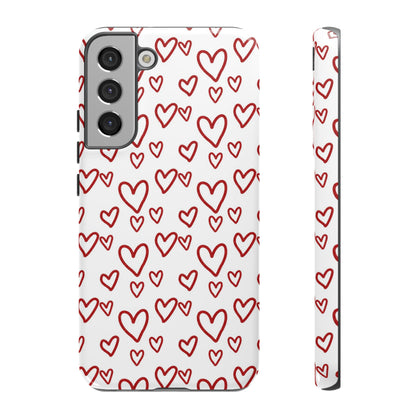 Classic Hearts Samsung Galaxy Case