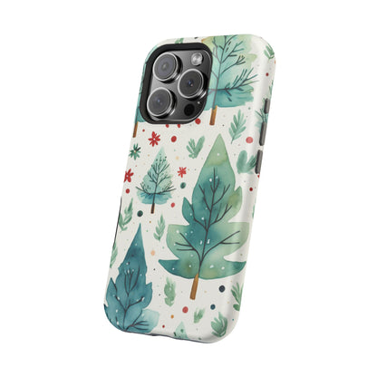 Watercolor Winter Forest - MagSafe iPhone Series Case