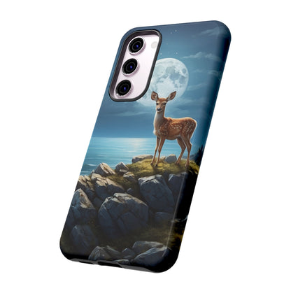 Enchanted Fawn Under the Moonlit Sky Samsung Galaxy Case