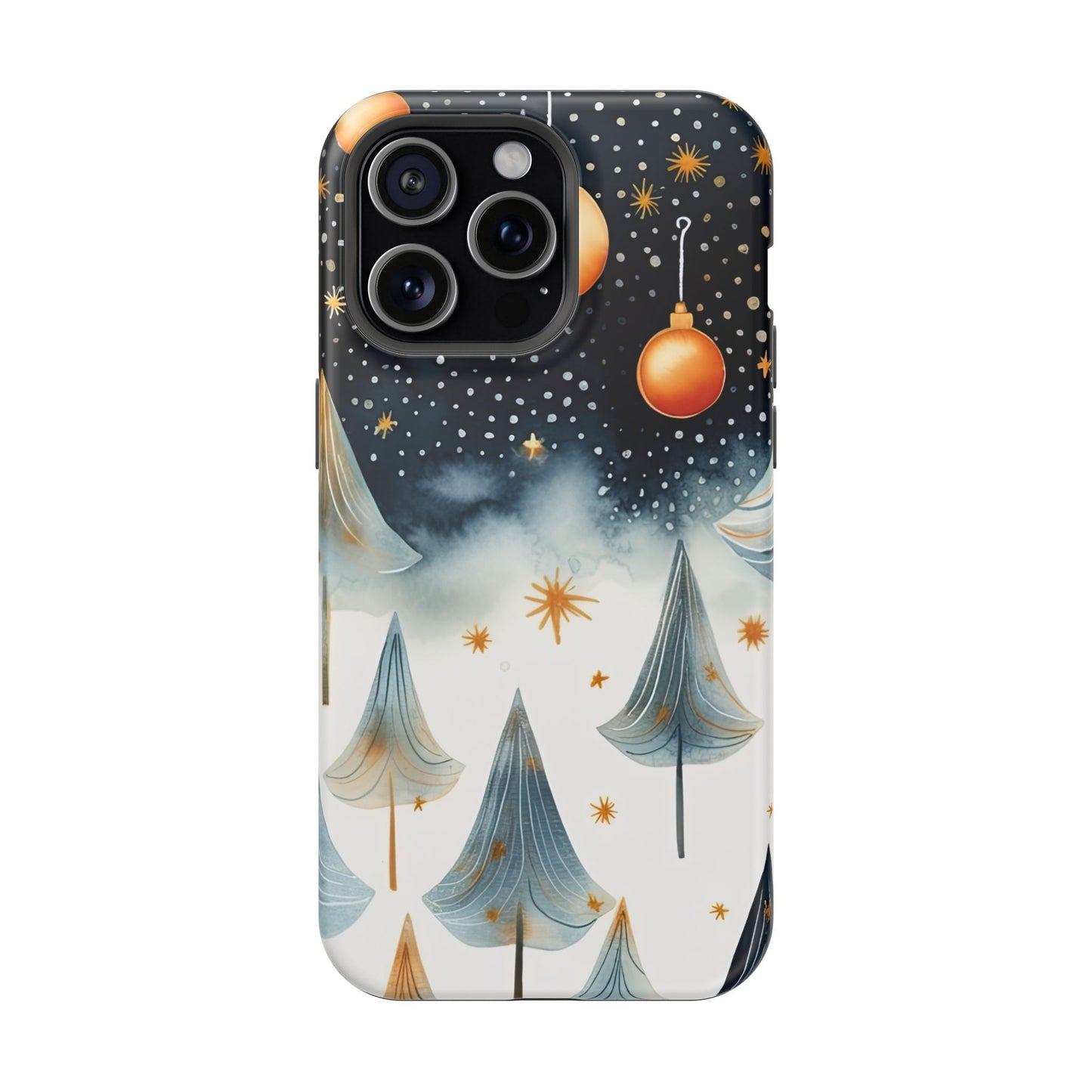 Winter Wonderland Gold Ornament – MagSafe iPhone Series Case