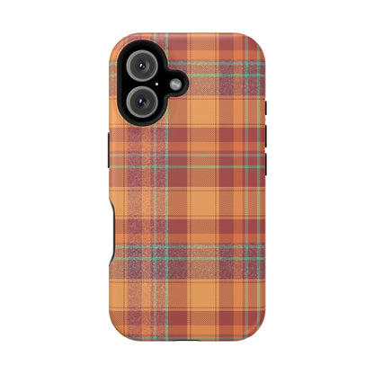 MagSafe Case - Autumn Tartan Plaid Design