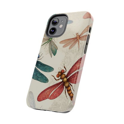 Vintage Dragonfly Garden – iPhone Series Case