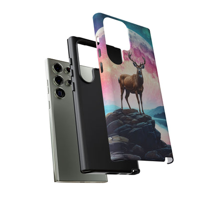 Stag in Moonlit Glow Samsung Galaxy Case