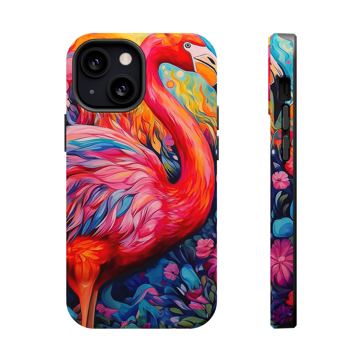 Flamingo Fiesta – Vibrant Flamingo MagSafe iPhone Cases