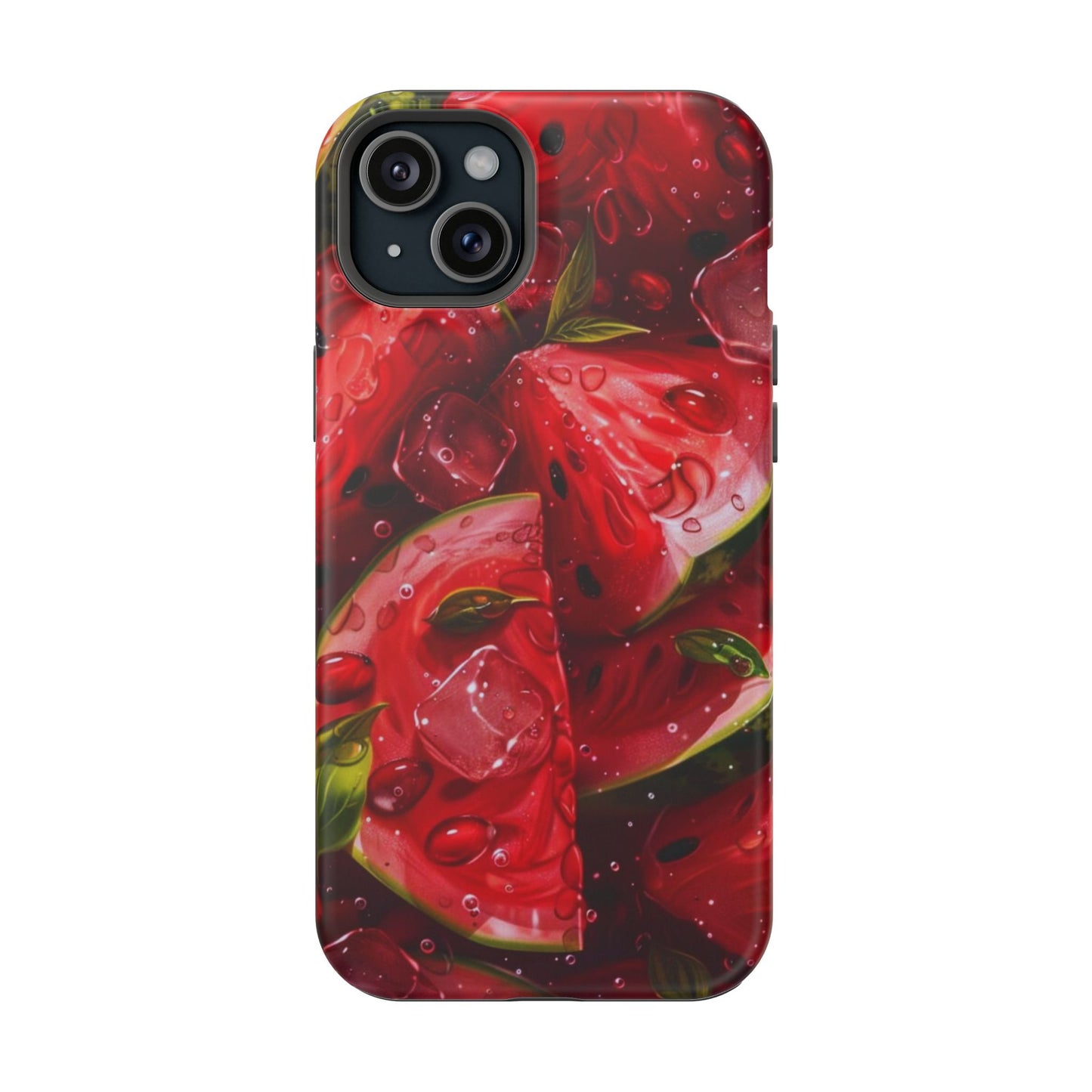 Juicy Watermelon MagSafe iPhone Case – Refreshing Summer Vibes, Dual-Layer Protection