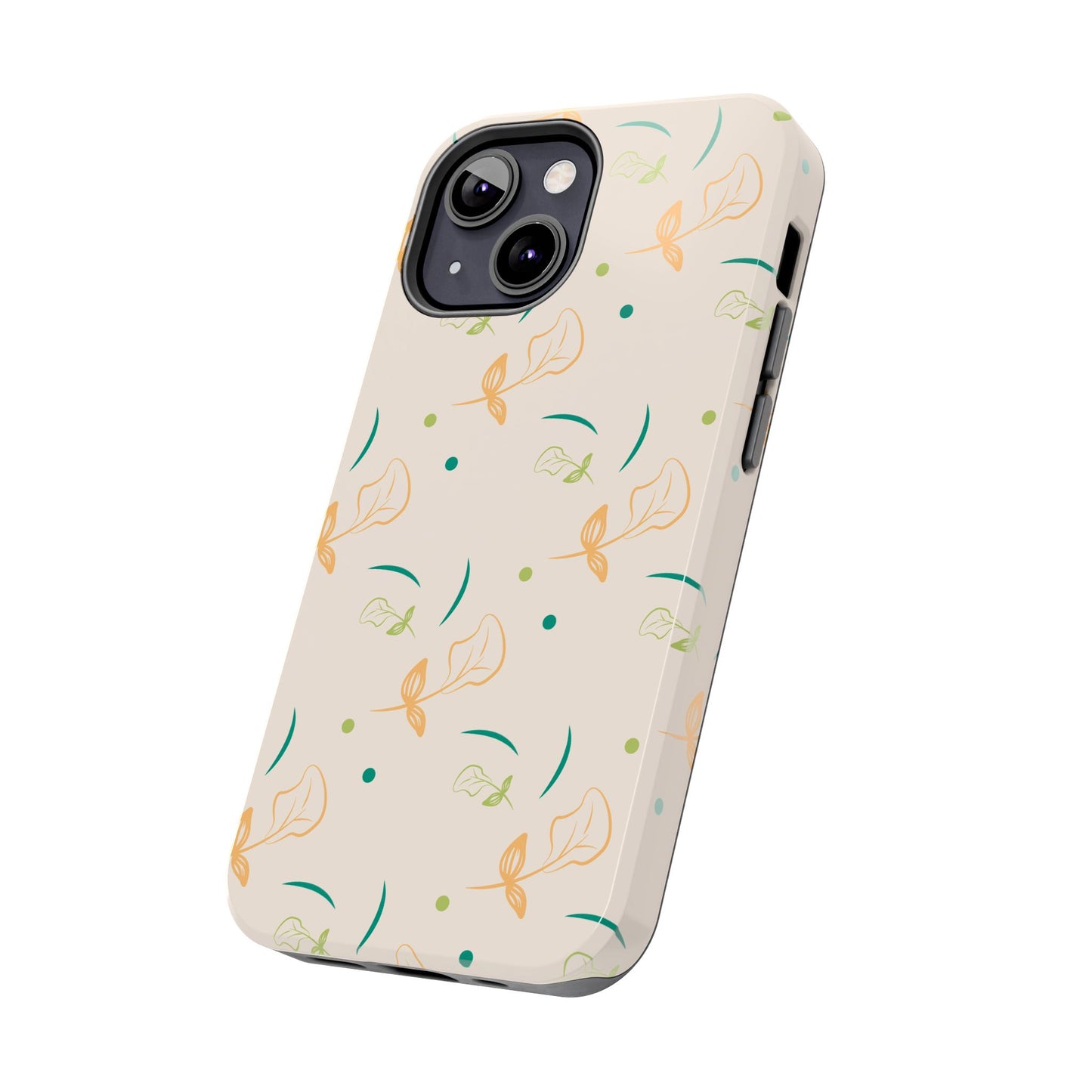 Soft Pastel Abstract Floral Tough iPhone Case – Playful Minimalist Design with Dual-Layer ProtectionPastel Abstract Floral Tough iPhone Case – Playful Minimalist Design with Dual-Layer Protection