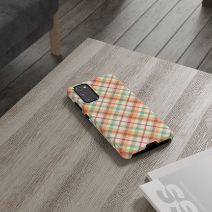 Samsung Galaxy Case - Autumn Harvest Plaid Design