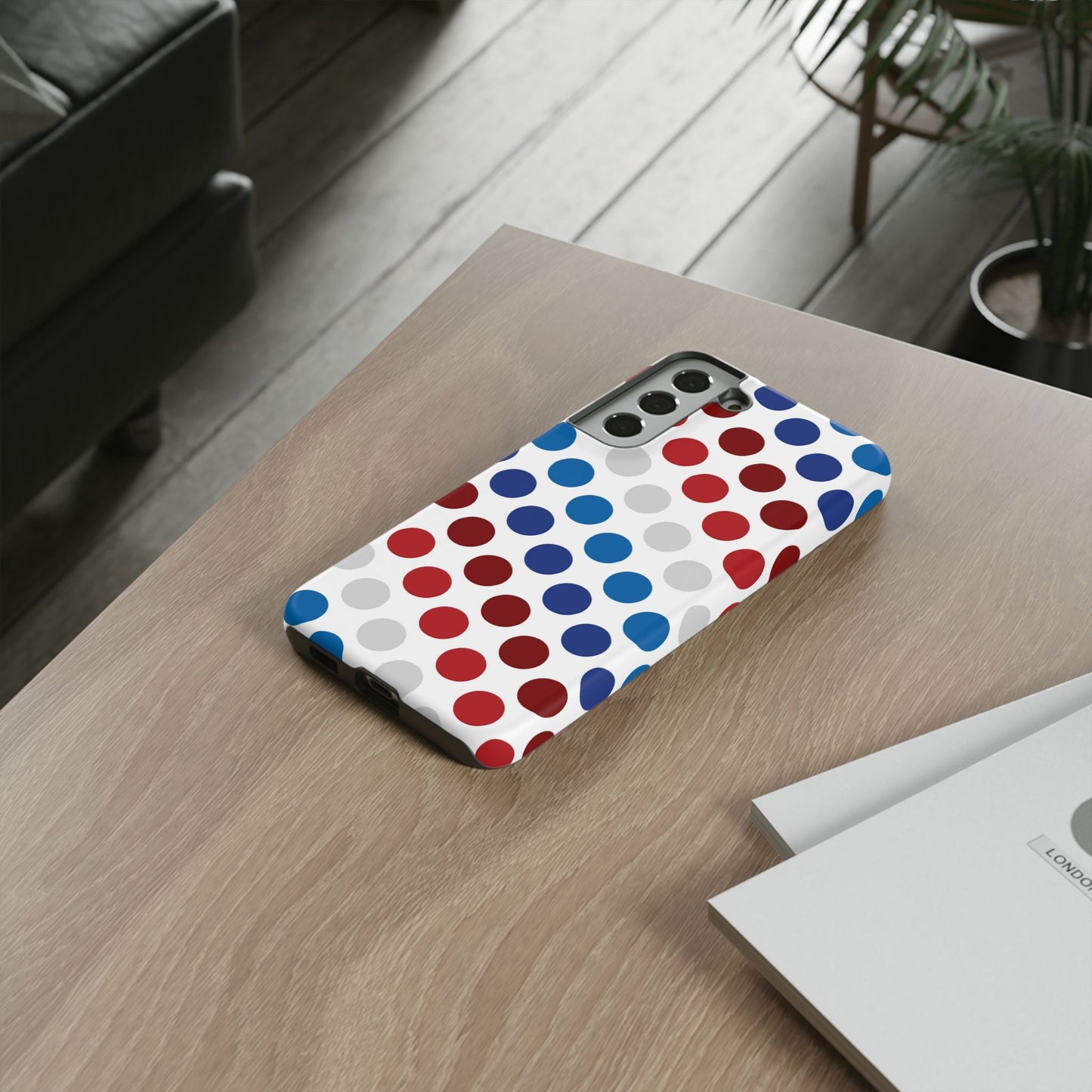 Patriotic Polka Dots - Samsung Galaxy Case