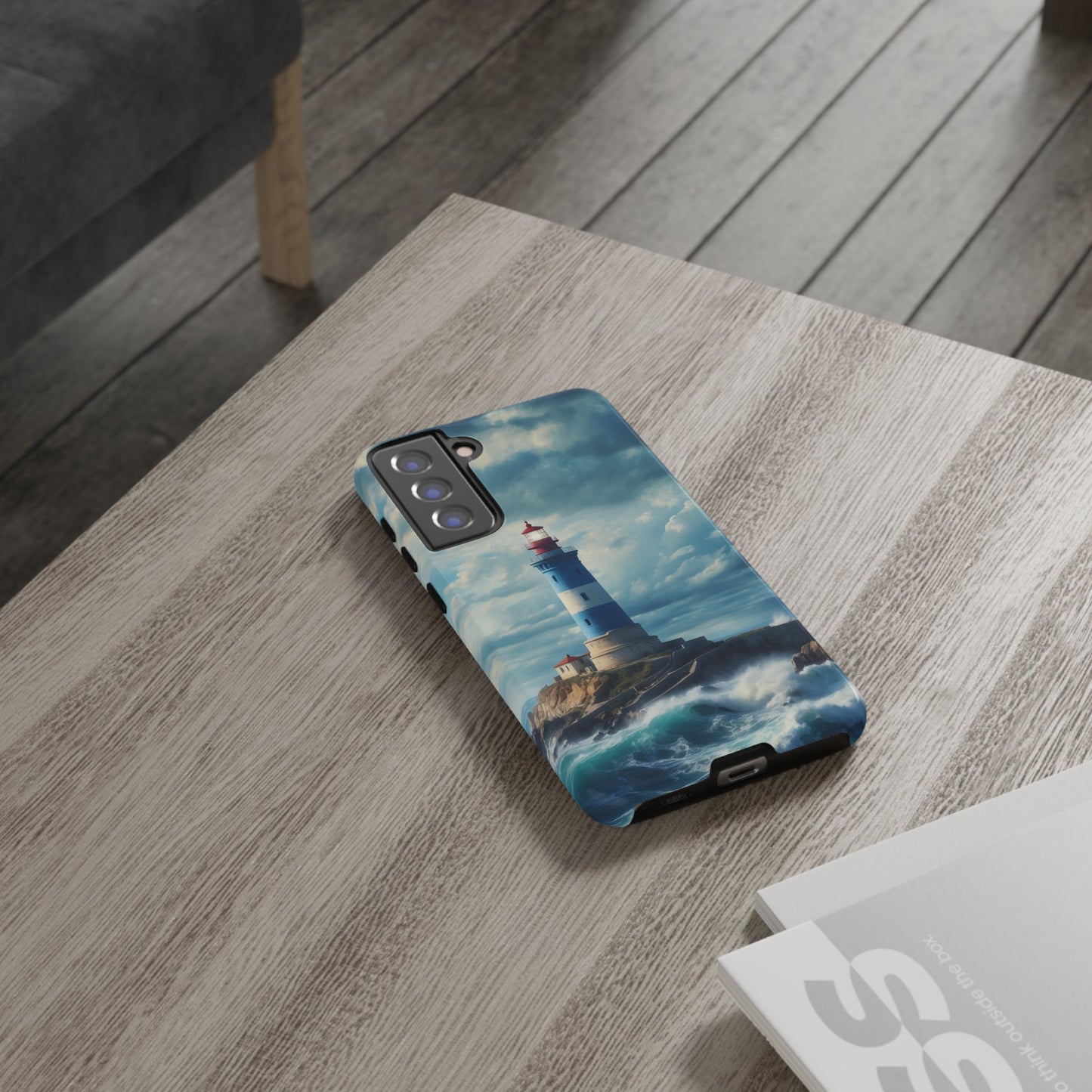 Samsung Galaxy Case - Coastal Lighthouse Design