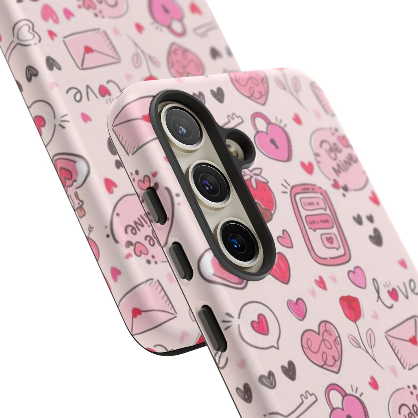 Samsung Galaxy Case: Playful Valentine's Day Icons Case