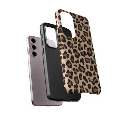 Wild Leopard Print Tough Samsung Galaxy Case – Bold Animal Pattern Design with Dual - Layer Protection - BOGO Cases