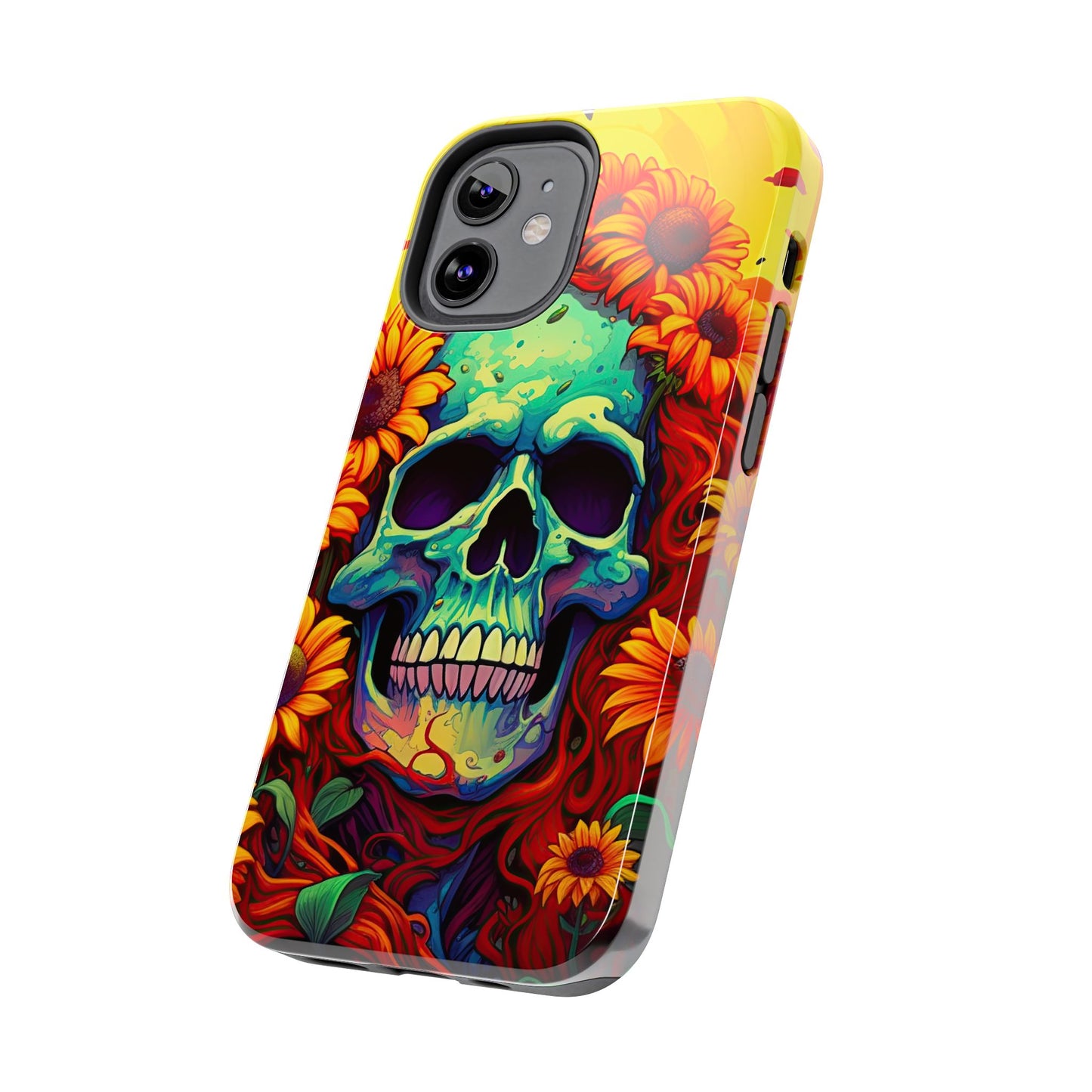 Sun Kissed Skull iPhone Case