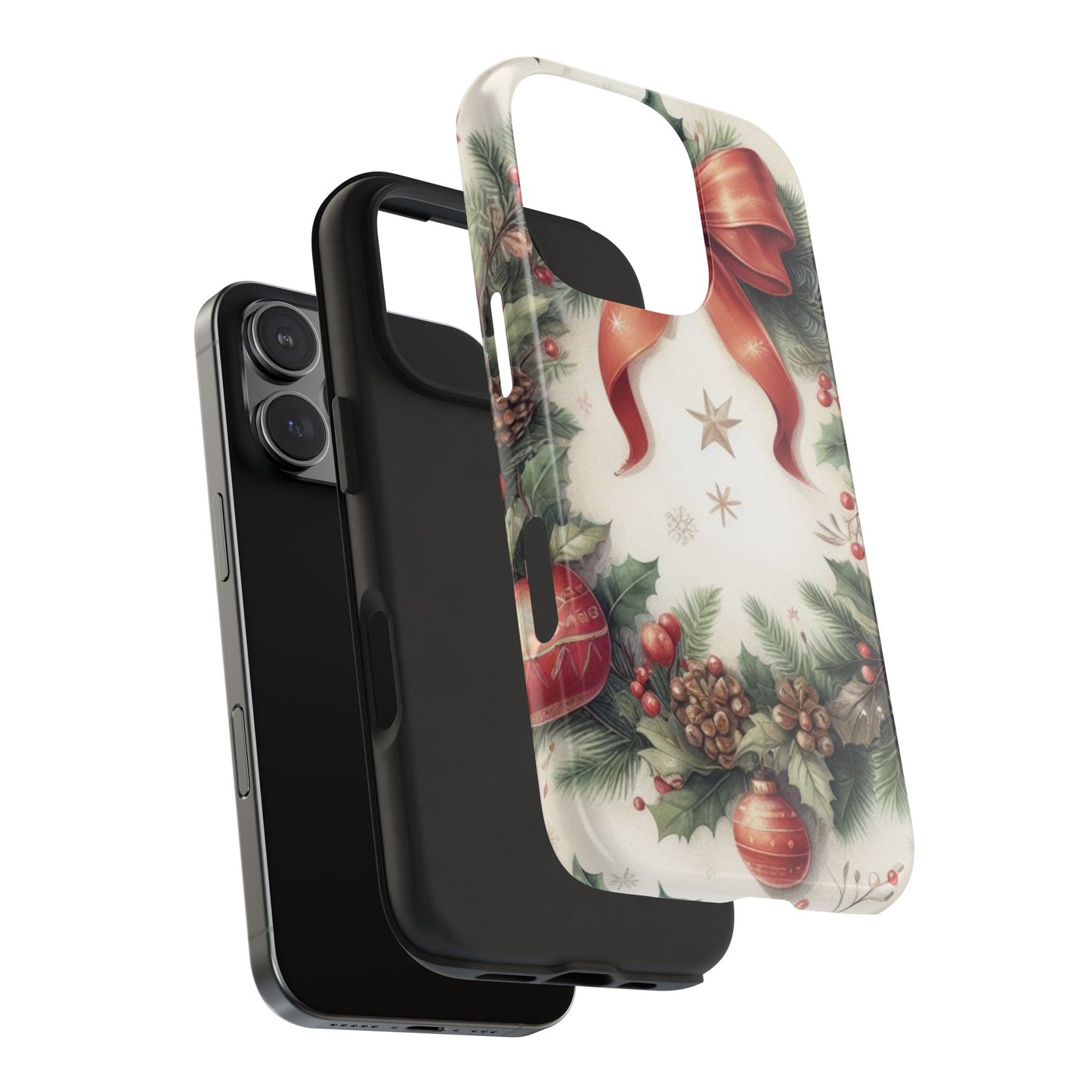 Classic Christmas Wreath - iPhone Series Case