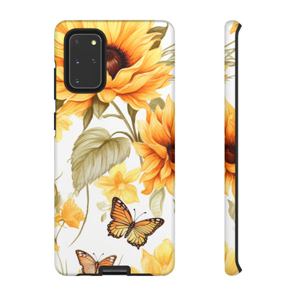 Sunflower & Butterfly Bliss - Samsung Galaxy  Series Case