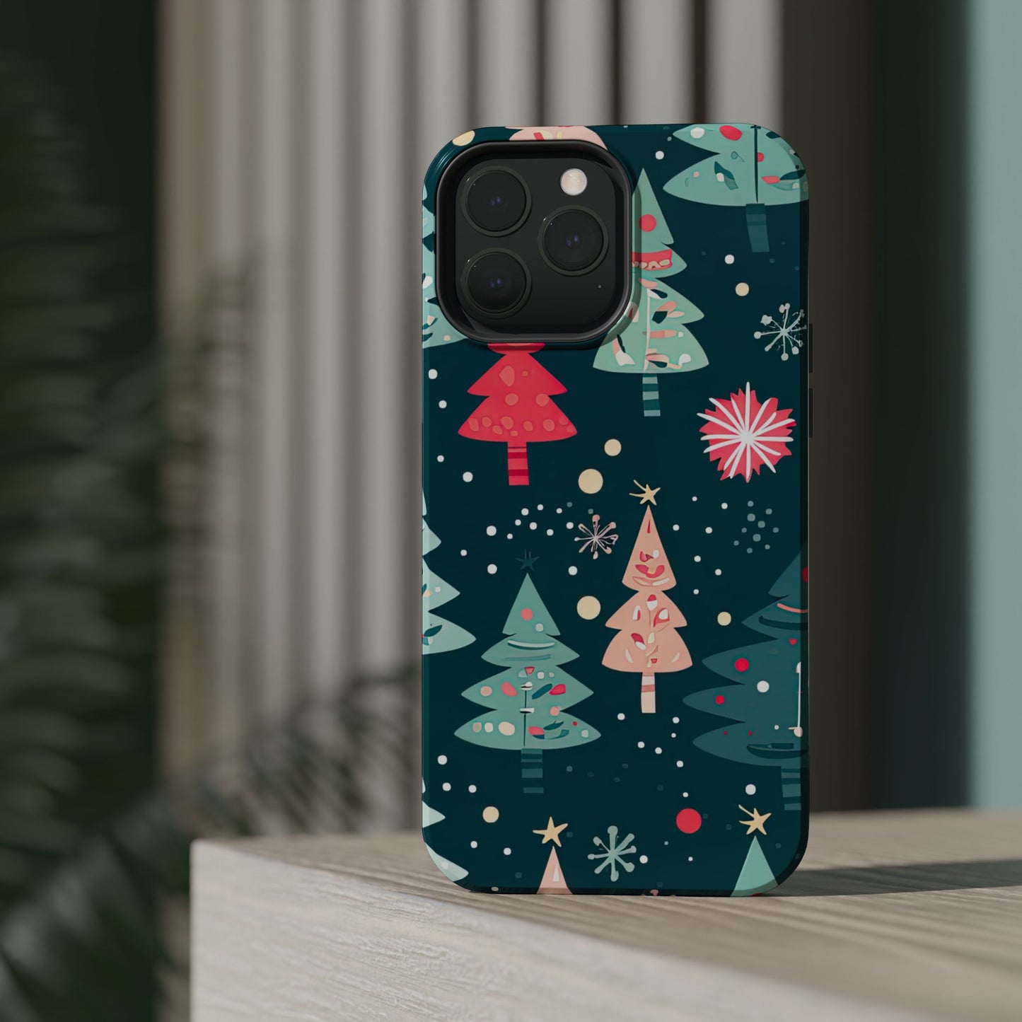 Whimsical Christmas Trees - MagSafe iPhone Series Case