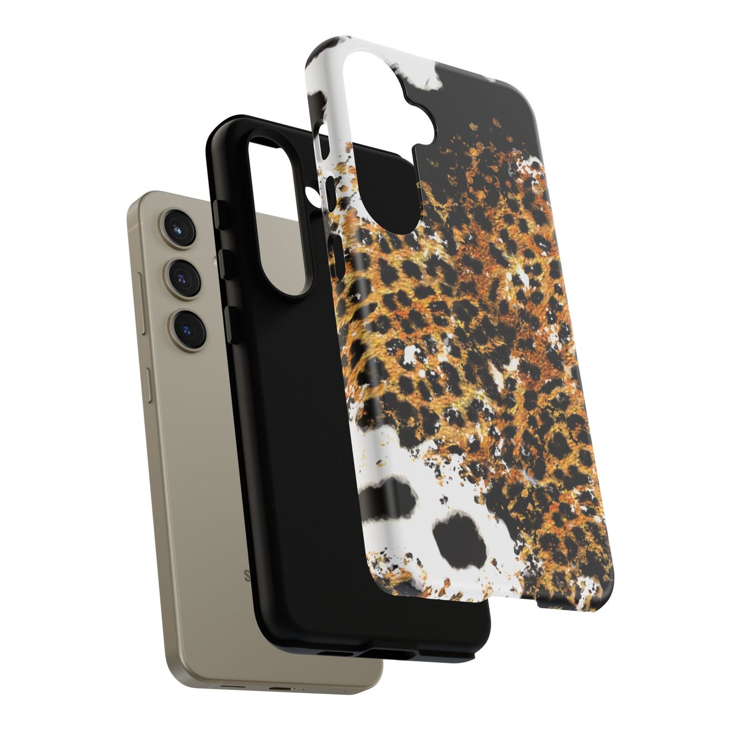 Bold Leopard Ink Splash - Samsung Galaxy Series Case