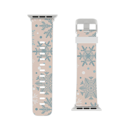 Winter Snowflakes Apple Watch Band